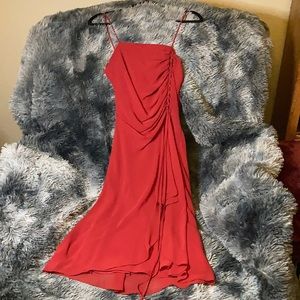 Red Fitted Dress
